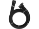 Кабели за компоненти 1stPlayer Custom Sleeved Modding Cable Black - PCIe 5.0 12VHPWR M/M