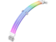 Кабели за компоненти 1stPlayer Extension Modding Cable PCIe 6+2PIN Addressable RGB White