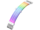 Кабели за компоненти 1stPlayer Extension Modding Cable M/B 24PIN Addressable RGB White