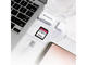 USB памети Transcend SD/microSD Card Reader, USB 3.1 Gen 1, White