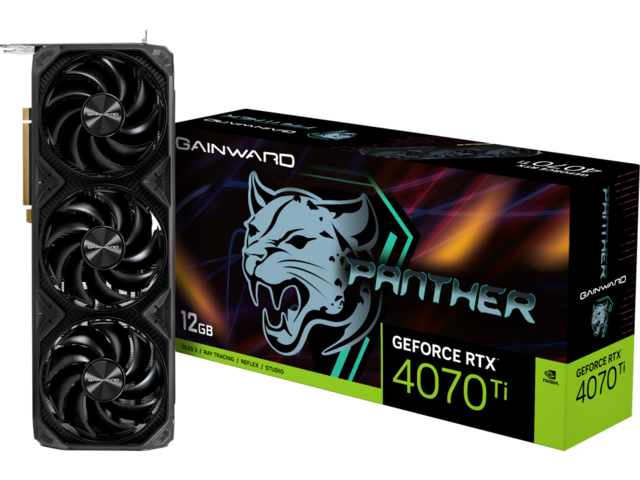 Видео карти Gainward GeForce RTX 4070 Ti Panther 12GB