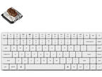 Клавиатури Keychron K3 Pro White QMK/VIA Gateron Low Profile Brown Switch, White Backlight