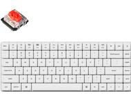 Клавиатури Keychron K3 Pro White QMK/VIA Gateron Low Profile Red Switch, White Backlight