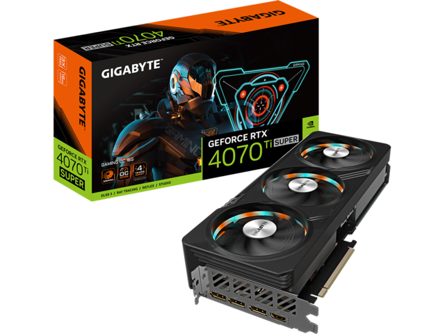 Видео карти Gigabyte GeForce RTX 4070 TI SUPER GAMING OC 16GB