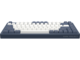 Клавиатури Dark Project KD83A Ivory/Navy Blue RGB 75% - G3MS Sapphire Switches, PBT