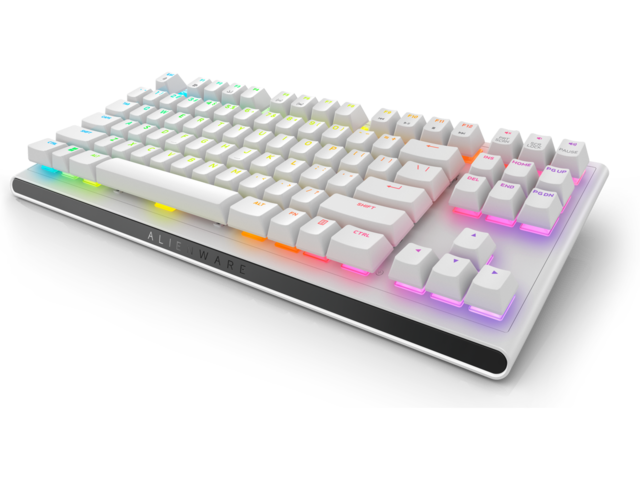 Клавиатури Alienware Tenkeyless Gaming Keyboard - AW420K, Lunar Light