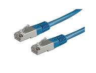 Кабели и Адаптери VALUE 21.99.1324 :: S/FTP Patch кабел, Cat.6, PiMF, 0.5 м, Син
