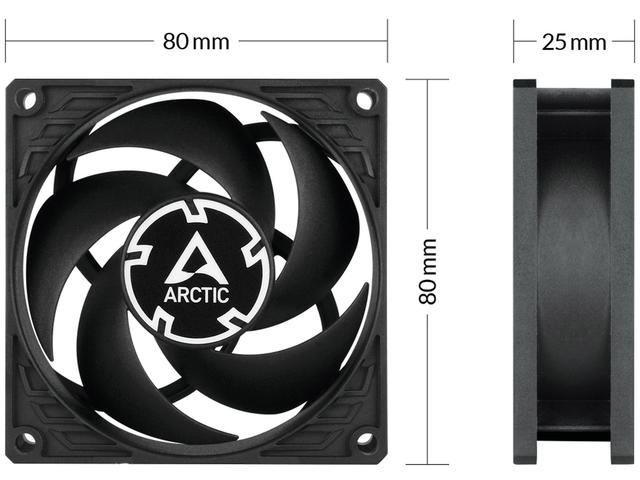 Вентилатори ARCTIC P8 Max