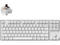 Клавиатури Keychron K8 Pro White QMK/VIA TKL K Pro(Hot Swappable) Brown Switch RGB Backlight Plastic Frame