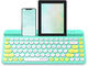 Клавиатури A4tech Fstyler FBK30, Кирилизирана, в зелено