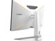 Монитори BenQ EX2710U + Fury Gaming Chair Avenger M+ Black-White