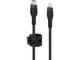 Кабели и Адаптери Belkin BoostCharge Pro Flex USB-C кабел с Lightning конектор, 1 метра, черен