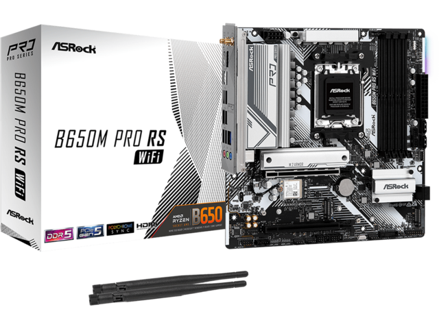 Дънни платки ASRock B650M Pro RS WiFi