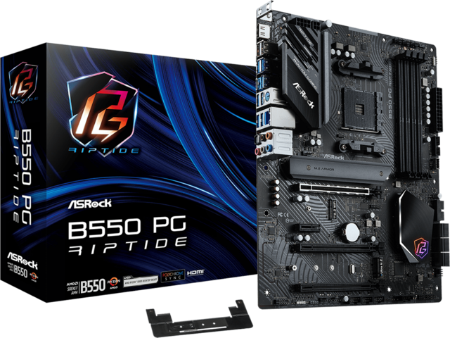 Дънни платки ASRock B550 PG Riptide