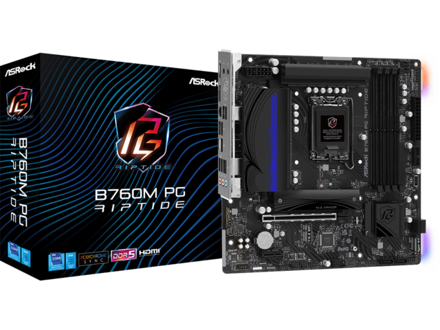 Дънни платки ASRock B760M PG Riptide
