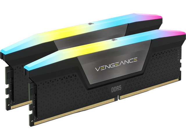 Оперативна памет 32GB (2x16GB) DDR5 6000 MT/s CL36 Corsair Vengeance RGB Black