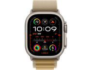 Смарт часовници Apple Watch Ultra2 (2024) GPS + Cellular 49mm Natural Titanium Case with Tan Alpine Loop - Medium
