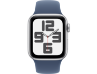 Смарт часовници Apple Watch SE2 (2024) GPS + Cellular 40mm Silver Alu Case with Denim Sport Band - S/M
