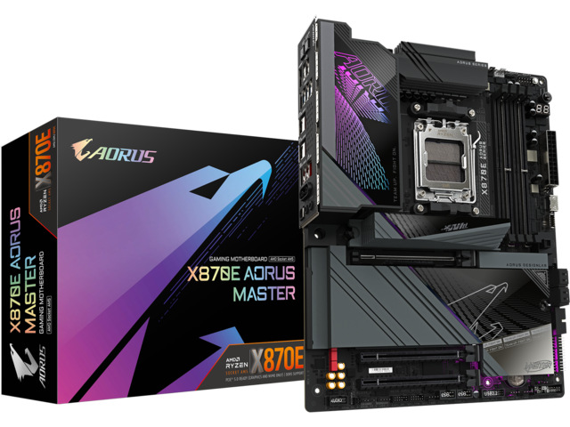 Дънни платки GIGABYTE X870E AORUS MASTER