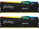 Оперативна памет 32GB (2x16GB) DDR5 6000 MT/s CL30 Kingston FURY Beast RGB XMP