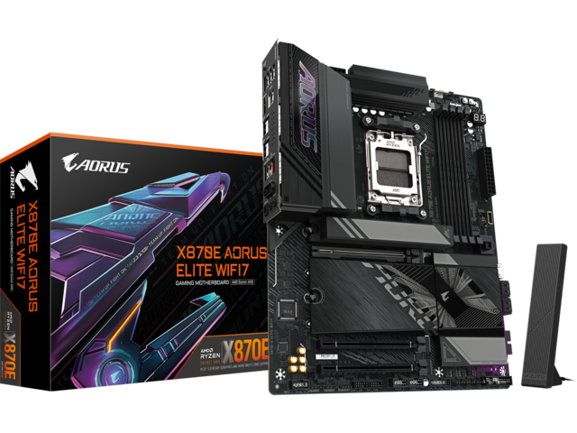 Дънни платки GIGABYTE X870E AORUS ELITE WIFI7