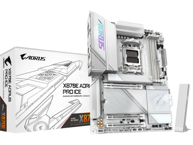 Дънни платки GIGABYTE X870E AORUS PRO ICE