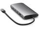 Кабели и Адаптери Satechi USB-C многопортов адаптер 8K с Ethernet V3 - Space Gray