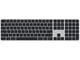 Клавиатури Apple Magic Keyboard w Touch ID and Numeric Keypad - Bulgarian - Black Keys