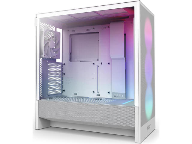 Кутии NZXT H5 Flow RGB White
