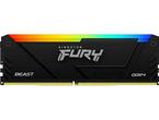 Оперативна памет 8GB DDR4 2666 MT/s Kingston FURY Beast RGB Black
