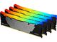 Оперативна памет 64GB (4x16GB) DDR4 3600 MT/s Kingston FURY Renegade RGB
