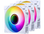 Вентилатори Phanteks M25-120 Gen2 PWM D-RGB Reverse Blade White Triple Pack