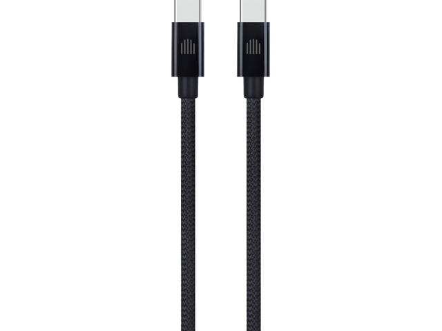 Кабели и Адаптери Dviced Cable USB-C to USB-C Nylon Textile 3m - Black