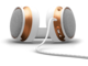 Слушалки Dark Project Sono Wired - White/Gold