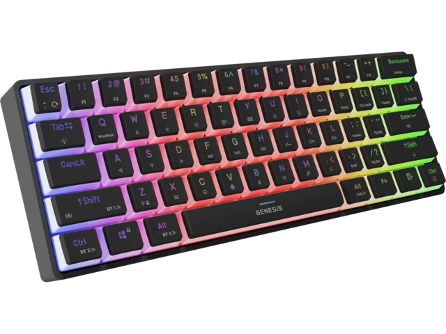 Клавиатури Genesis Thor 660 G2 Wireless, Gateron Brown Switch