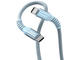 Кабели и Адаптери Verbatim Sync & Charge USB-C to USB-C 100W Magnetic 120 cm - Blue