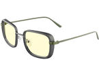 Компютърни очила GUNNAR Fallout Vault 33 Gunmetal/Olive - Amber