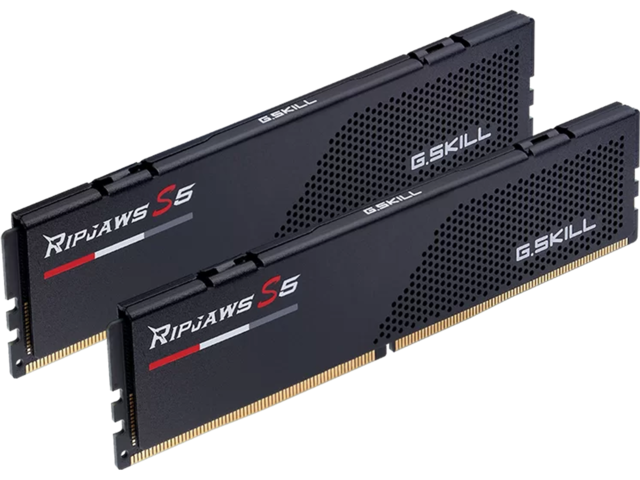Оперативна памет 96GB (2x48GB) DDR5 6000 MT/s G.SKILL Ripjaws S5 Black