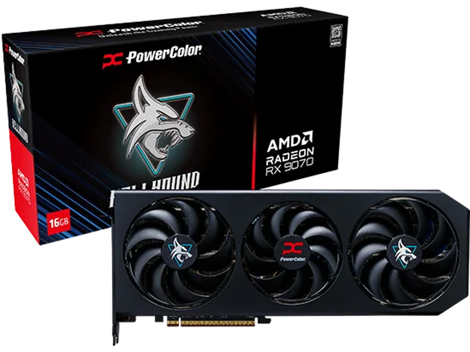 PowerColor Hellhound AMD Radeon RX 9070 16GB | Desktop.bg - Мощни PC ...