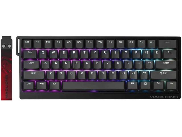 Клавиатури Madlions MAD 60 HE Flagship - 8K, Black