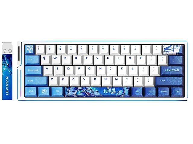 Клавиатури ATK Gaming Mechanical Keyboard EDGE 60 HE Master Leviatan - 8K, Gateron Jade Pro Switches