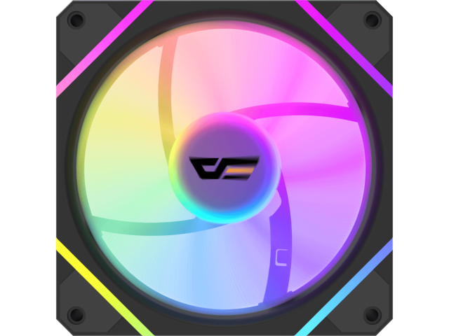 Вентилатори darkFlash DM12 Pro ARGB Black