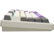 Клавиатури LORGAR KBP7075W, Wireless, Beige, EN layout
