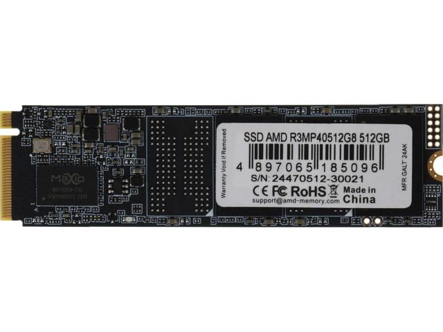SSD 512GB AMD Radeon R3 Series NVMe PCIe 4.0