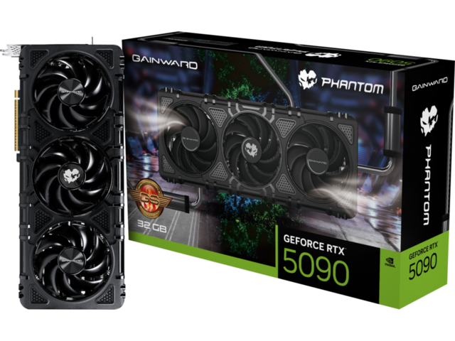 Видео карти Gainward GeForce RTX 5090 Phantom GS 32GB