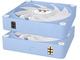 Вентилатори Thermaltake CT140 EX ARGB Sync Hydrangea Blue 3-Fan Pack