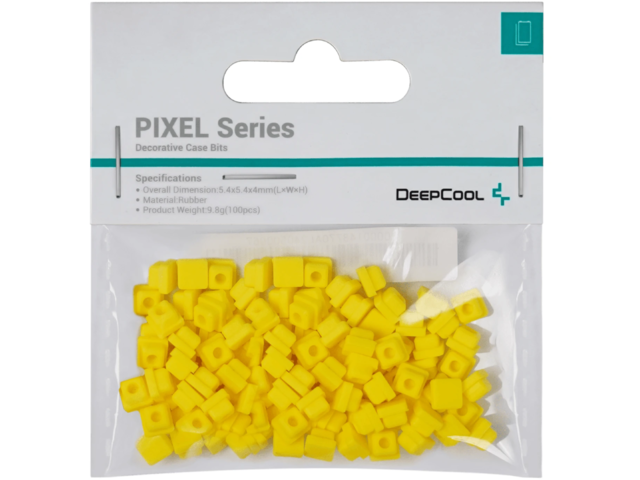 Персонализации DeepCool силиконови битове PIXEL Yellow