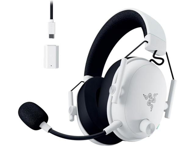 Слушалки Razer BlackShark V3, White Edition