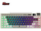 Клавиатури Royal Kludge RK M70 Mocha Grey, Cream switch
