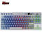 Клавиатури Royal Kludge RK M87 Ocean Blue, Cream switch
